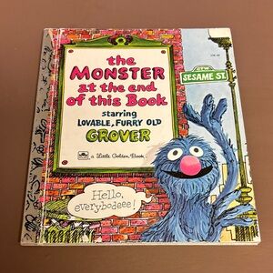 Sesame Street 'The Monster at the End of This Book' Kids Book